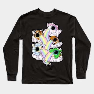 Waterfall of Cuteness Long Sleeve T-Shirt